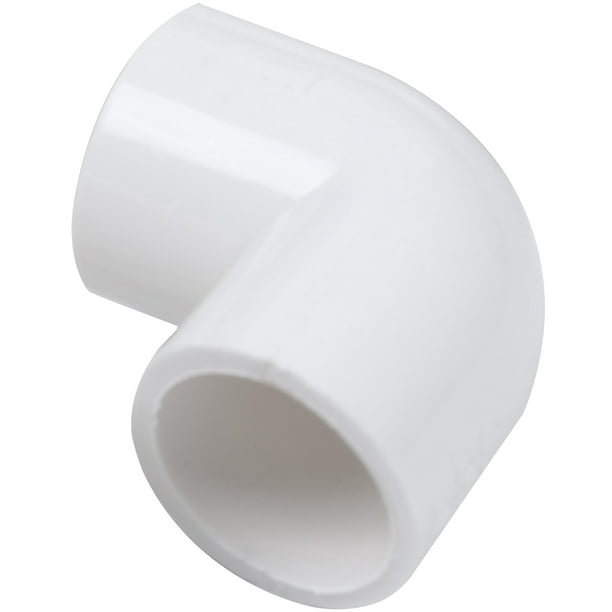 5 Pieces white 20mm dia 90 angle degree elbow pvc pipe adapter W7